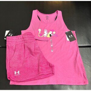 NWT Under Armour Athletic Set Girls Youth Size XL
